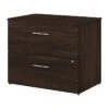 Bush Business Furniture Office 500 2-Drawer Lateral File Cabinet, Letter/Legal, Black Walnut, 35.67" (OFF136BWSU)