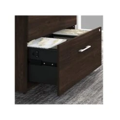 Bush Business Furniture Office 500 2-Drawer Lateral File Cabinet, Letter/Legal, Black Walnut, 35.67" (OFF136BWSU) 2 Bush Business Furniture Office 500 2-Drawer Lateral File Cabinet, Letter/Legal, Black Walnut, 35.67" (OFF136BWSU) -Office Supply Shop sp92290607 sc7
