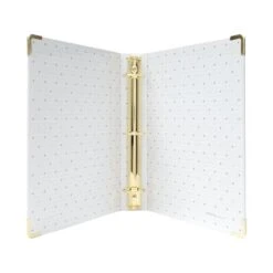 Russell+Hazel Standard 1.5" 3-Ring Non-View Binder, White (36917) -Office Supply Shop sp92368587 sc7