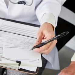 Paper Mate Profile Retractable Gel Pen, Medium Point, Black Ink, 36/Pack (2095473) -Office Supply Shop sp93779943 sc7 2