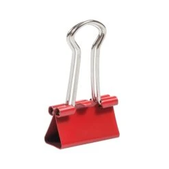 JAM Paper® Colorful Binder Clips, Small, 3/4 Inch (19mm), Red Binderclips, 25/Pack (334BCRE) -Office Supply Shop sp93881055 sc7