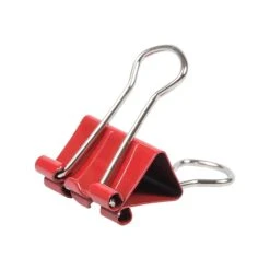 JAM Paper® Colorful Binder Clips, Small, 3/4 Inch (19mm), Red Binderclips, 25/Pack (334BCRE) -Office Supply Shop sp93881056 sc7