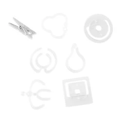 JAM Paper Office Clip Set, Clear (166532815) -Office Supply Shop sp97151086 sc7