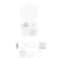 JAM Paper Office Clip Set, Clear (166532815) -Office Supply Shop sp97151087 sc7