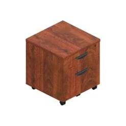 Offices To Go Superior 2-Drawer Vertical File Cabinet, Locking, Letter/Legal, American Dark Cherry, 22" (TDSL22BFMADC)